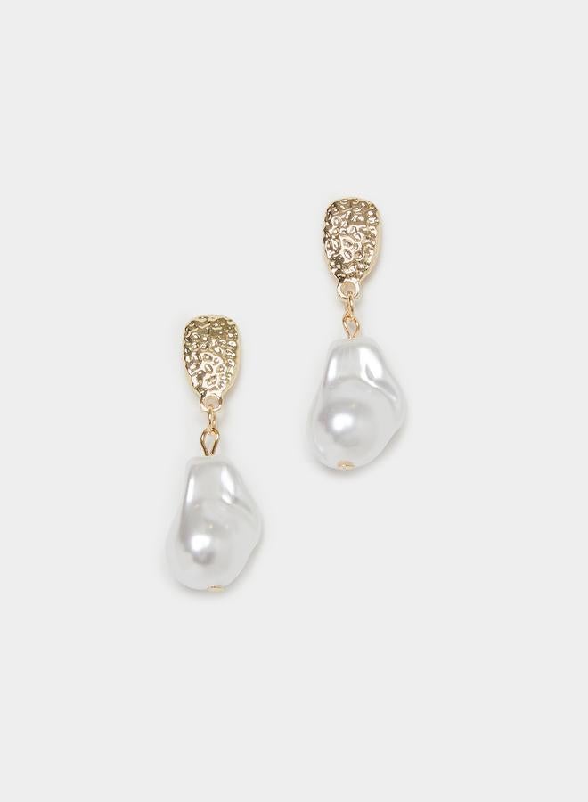 ستايلي أقراط متدلية بلؤلؤ - Image 4